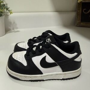 EUC Toddler Nike Panda Dunks